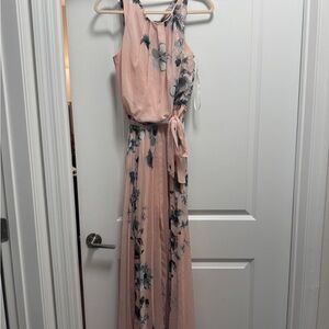 Premier Pink Floral Maxi Dress